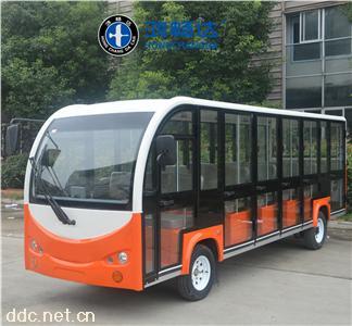  全封闭带空调鸿畅达8座电动观光车